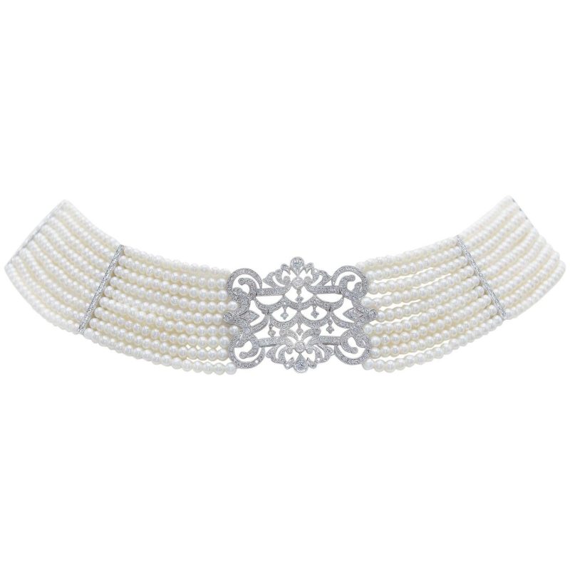 pearl choker