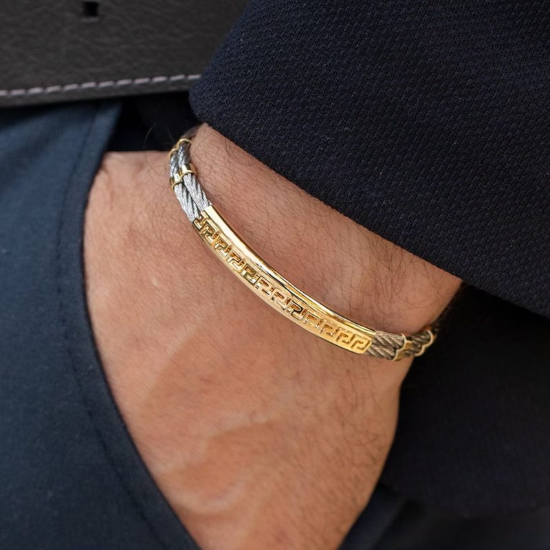 gold bangle men