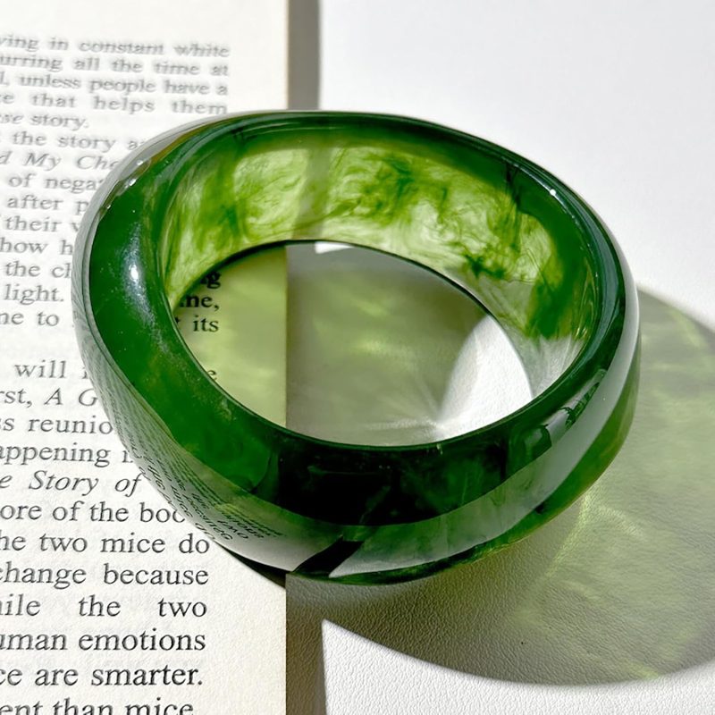 resin bangle bracelets