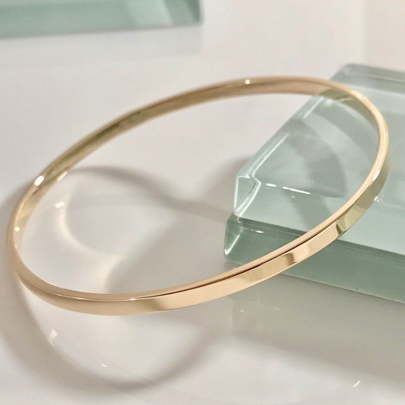 10k gold bangle