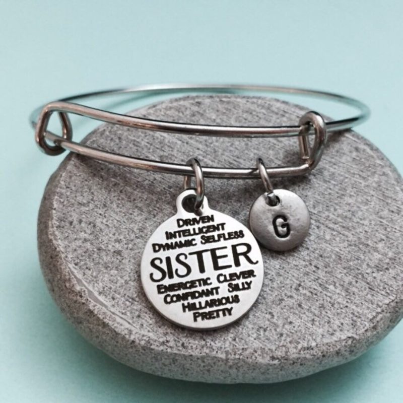 sister bangle bracelet