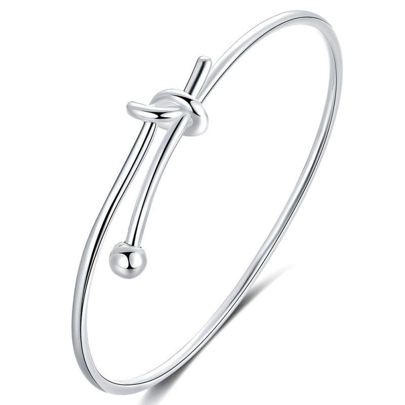 bangle bracelets silver
