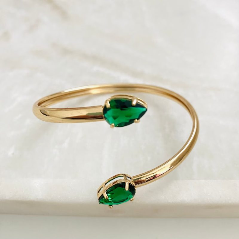 emerald bangle