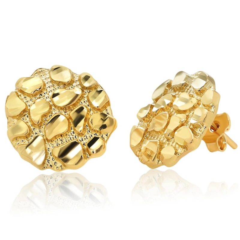 nugget earrings