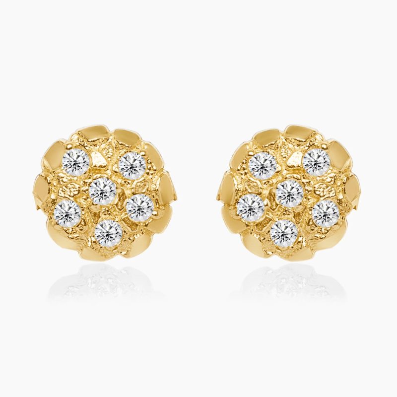 nugget earrings