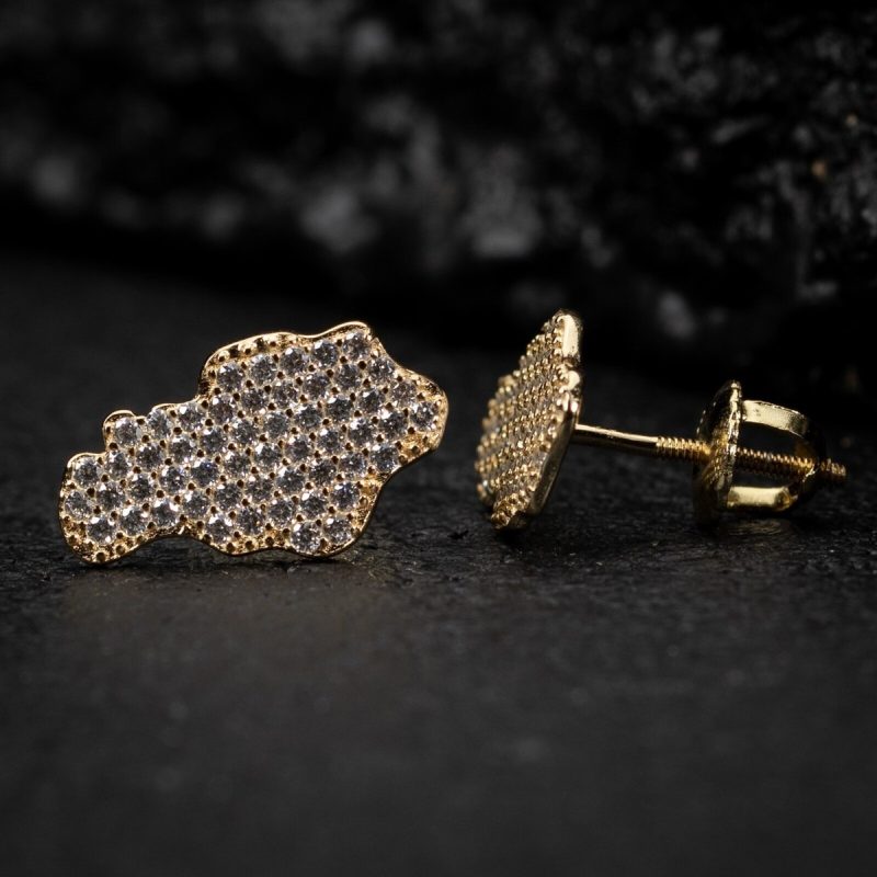 nugget earrings