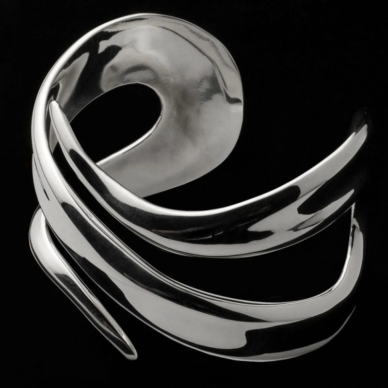 pandora silver bangle