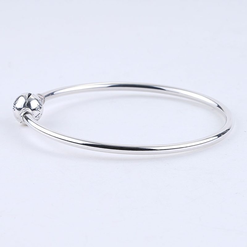 pandora silver bangle