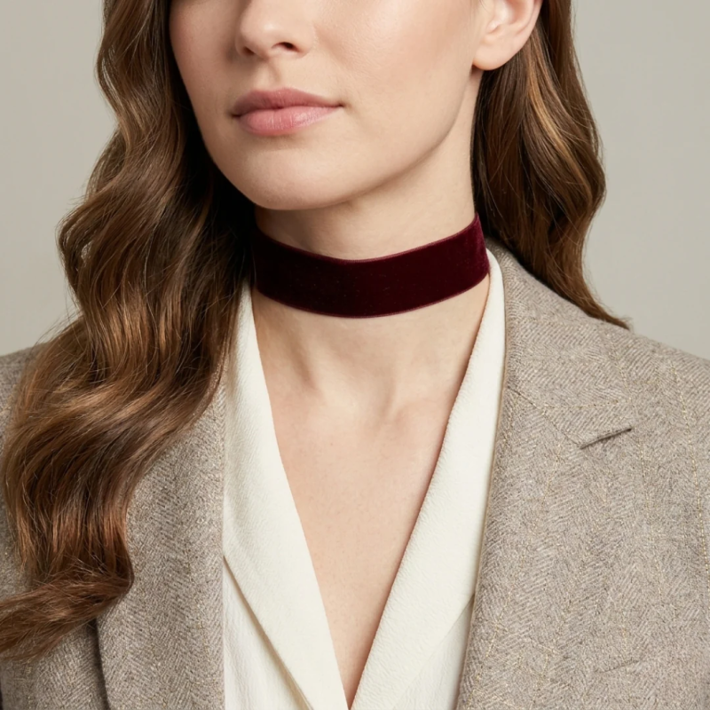 ribbon choker