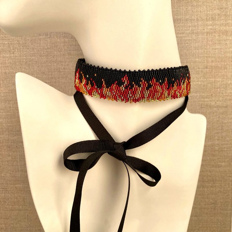 ribbon choker