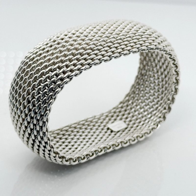 tiffany silver bangle