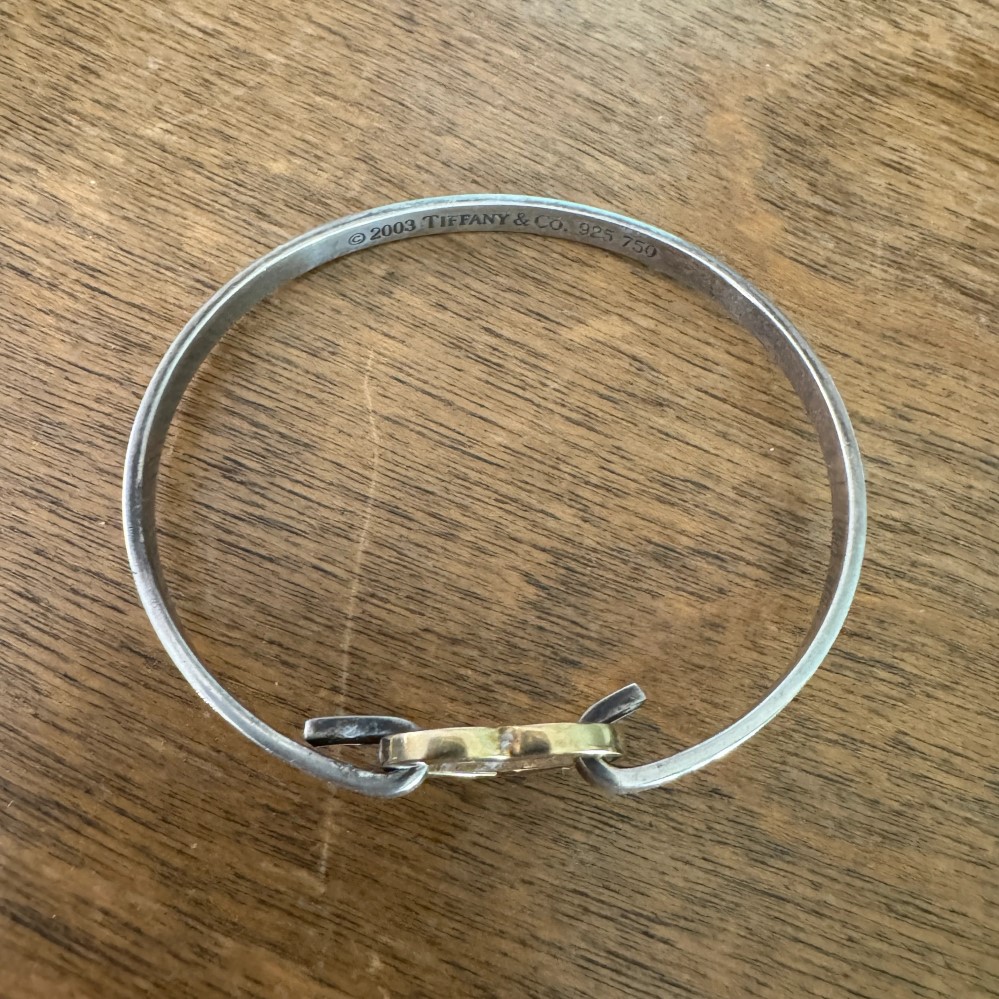 tiffany silver bangle
