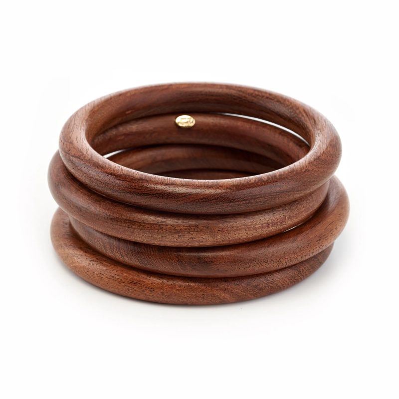 wooden bangle bracelets