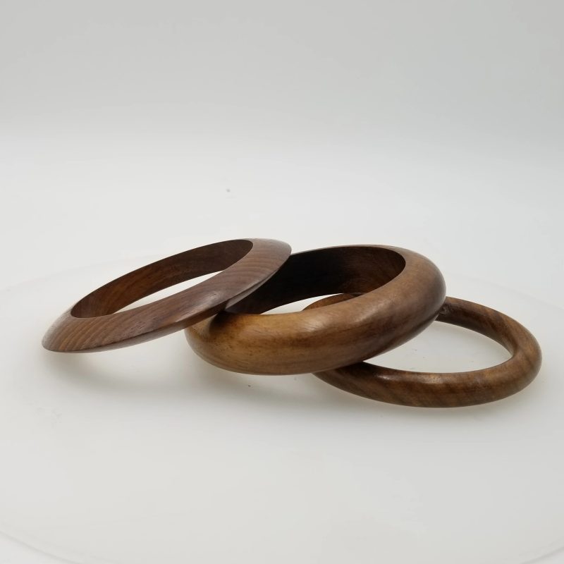 wooden bangle bracelets