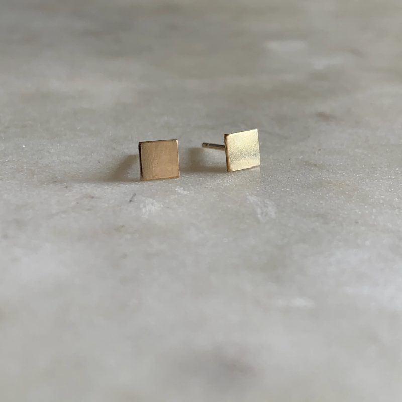 square earrings