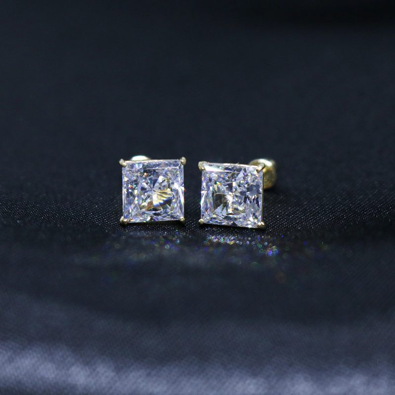 square earrings