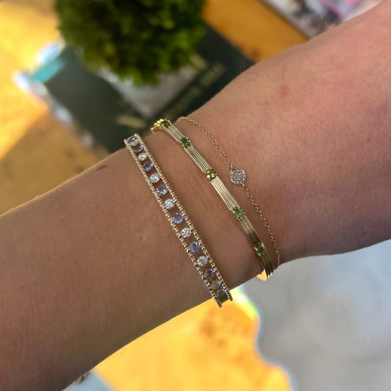 birthstone bangle