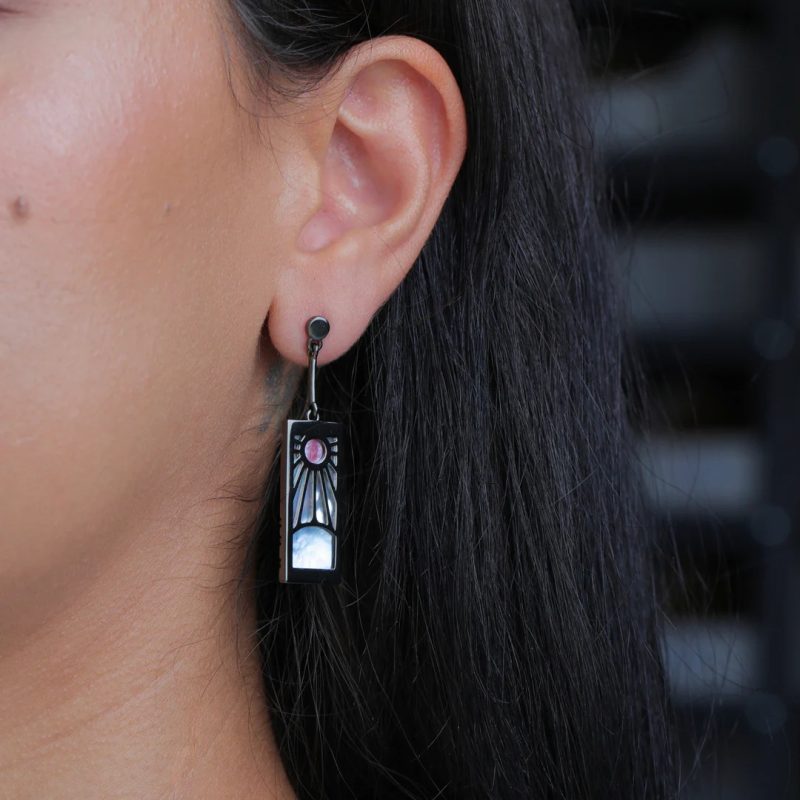 tanjiro earrings