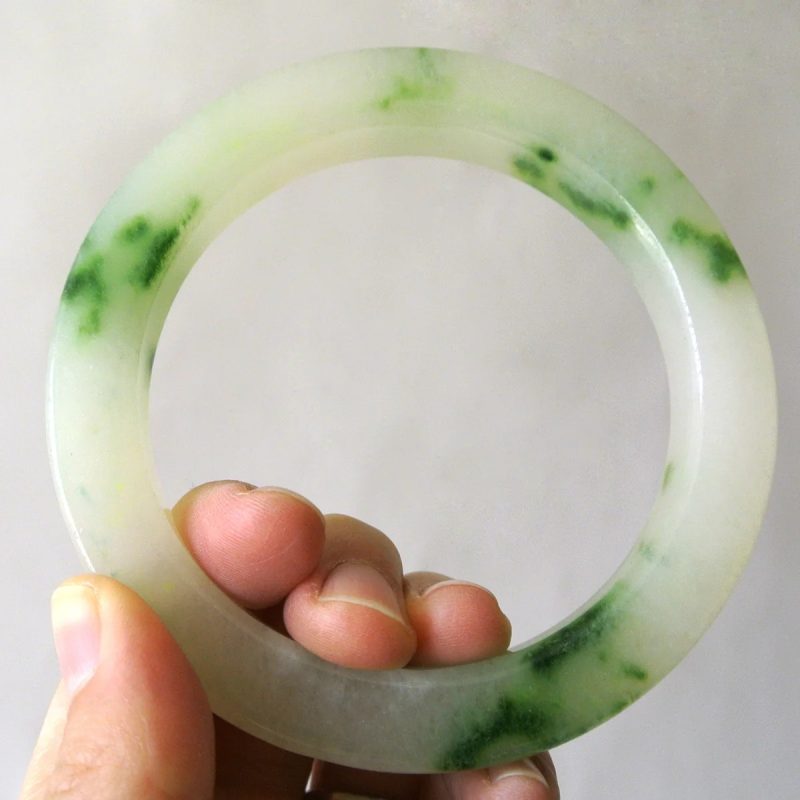 white jade bangle