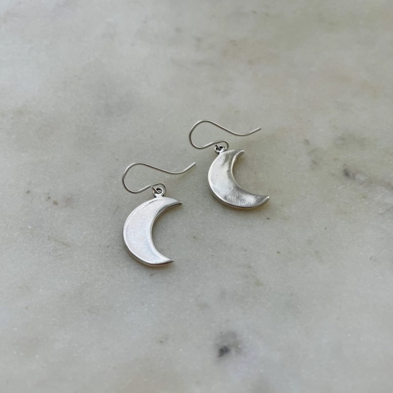 moon earrings