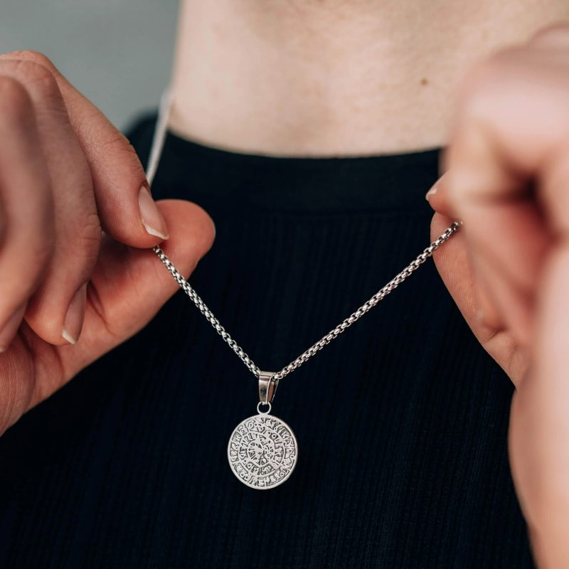 silver pendant