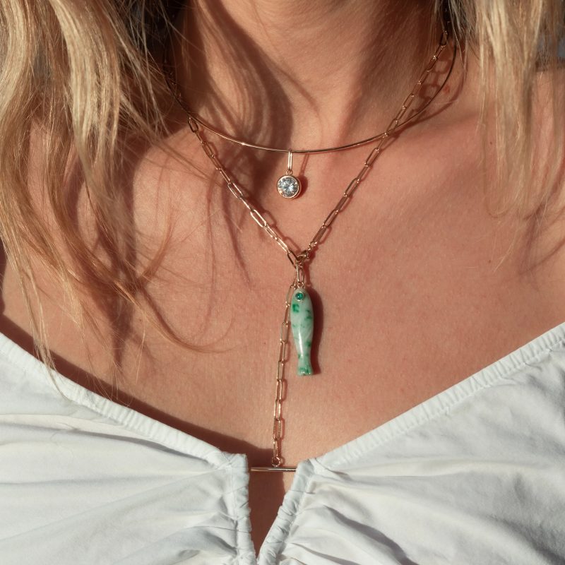 pendant choker