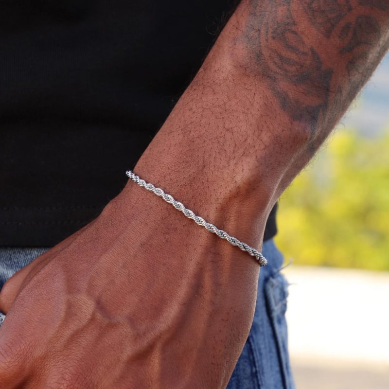 mens rope bracelets