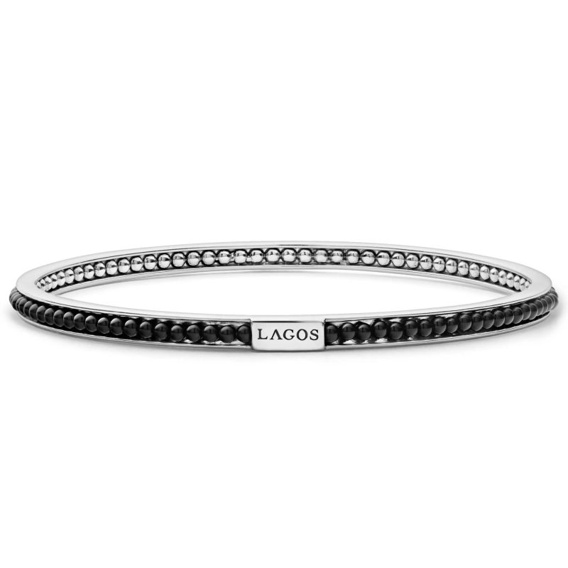 onyx bangle bracelet