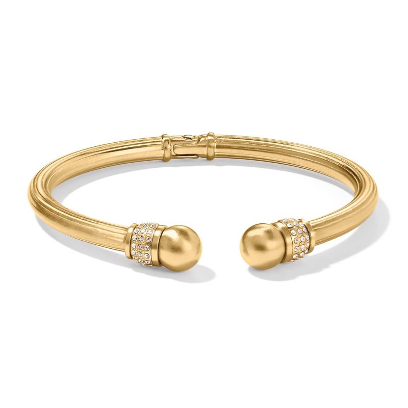 gold hinged bangle