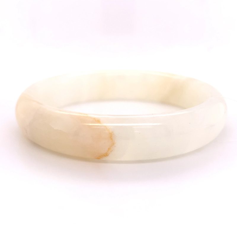 white jade bangle