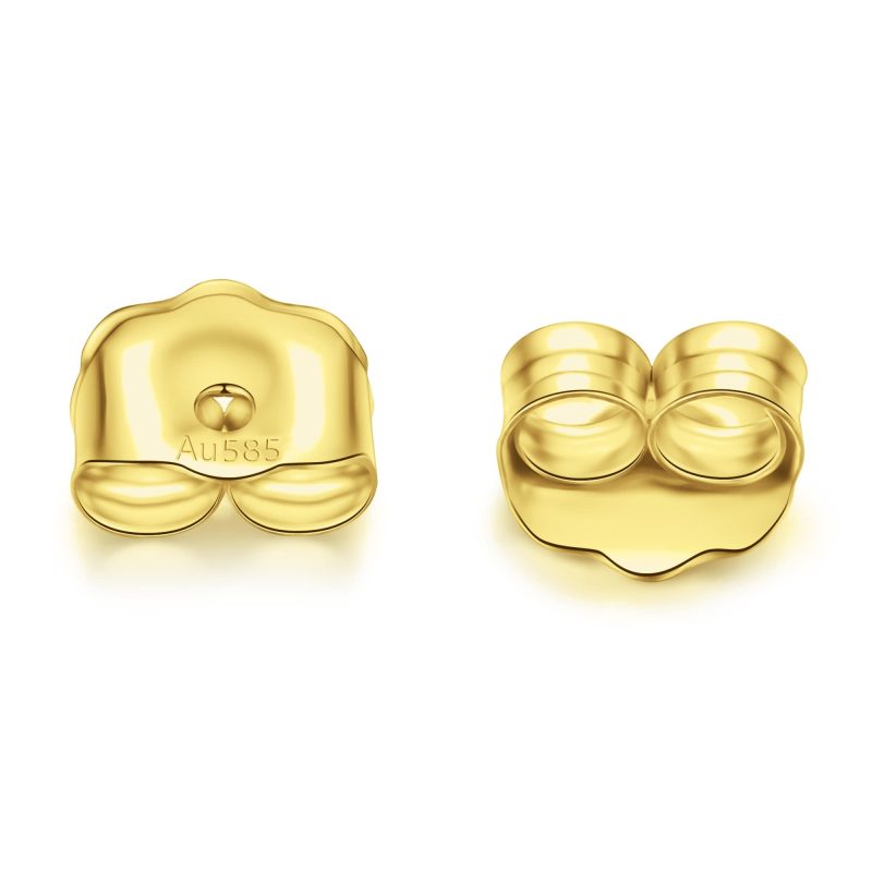 butterfly back earrings