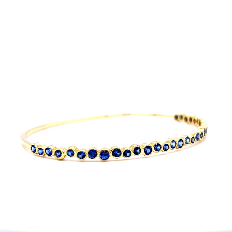 sapphire bangle