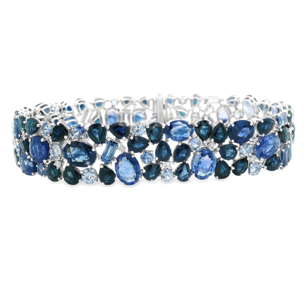 sapphire bangle