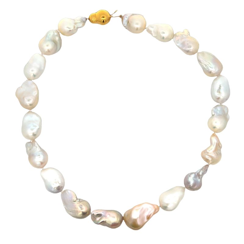 baroque pearl choker