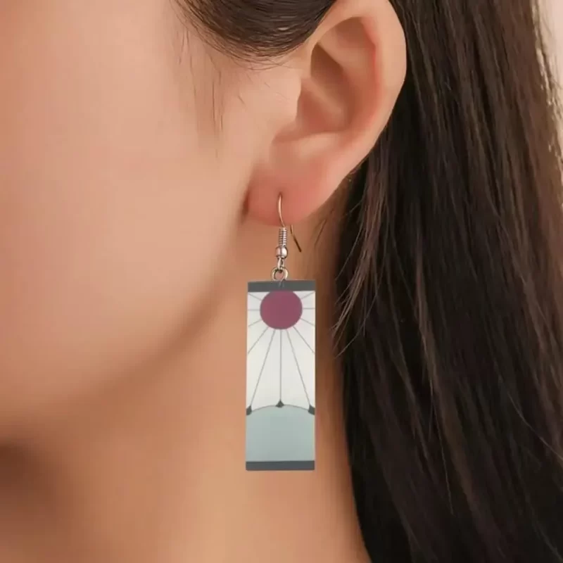 tanjiro earrings