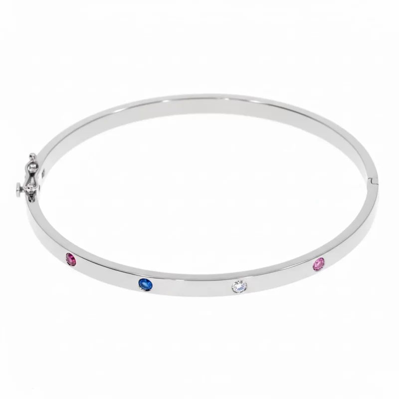 birthstone bangle
