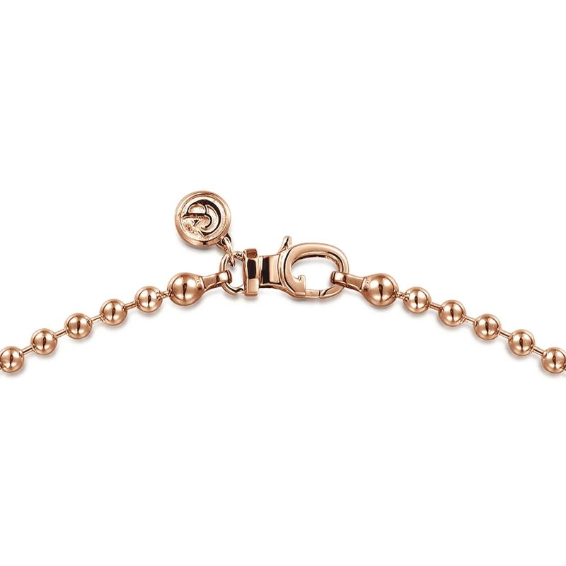 rose gold mens chain