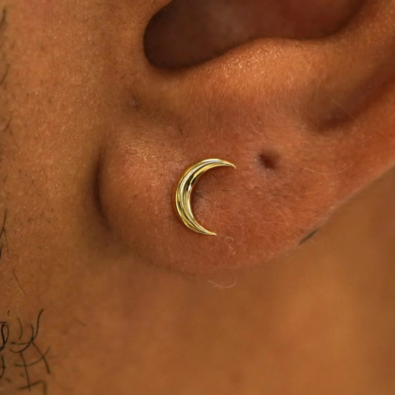 moon earrings