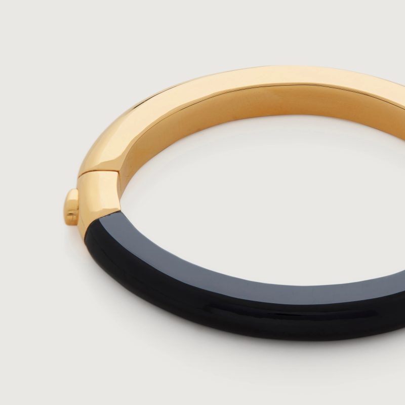 onyx bangle bracelet