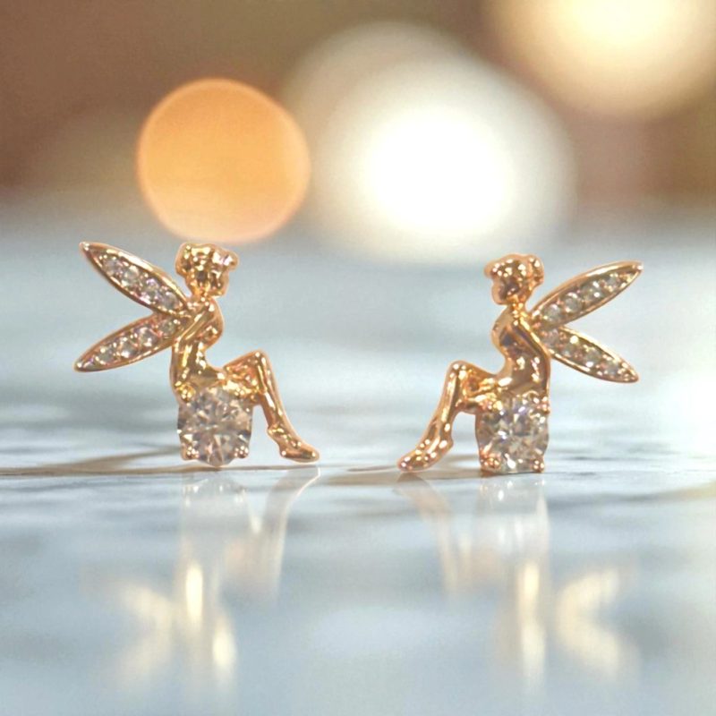 gold earrings for kids