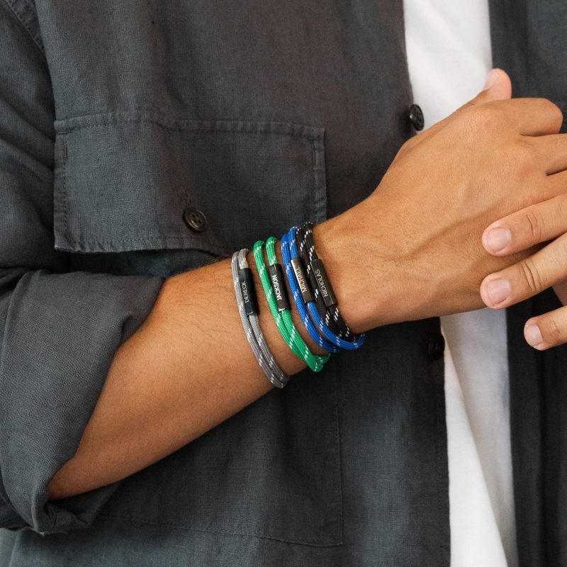 mens rope bracelets