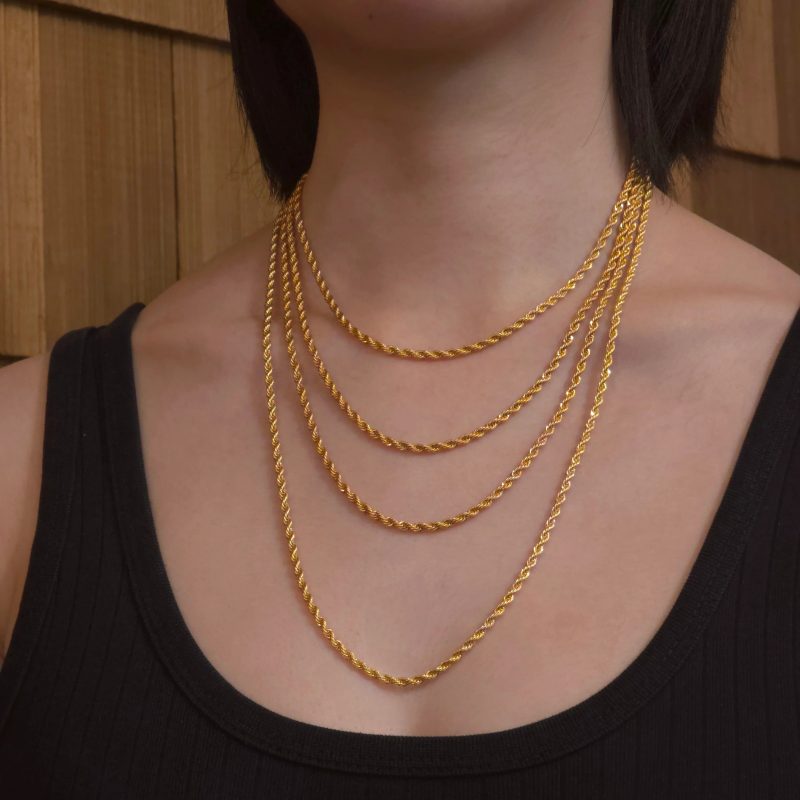 16 inch gold chain