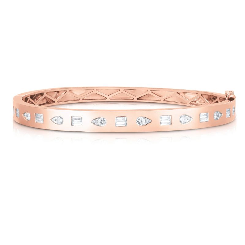 gold and diamond bangle